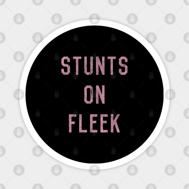 Stunts On Fleek Cheer Cheerleading Magnet by Flippin' Sweet Gear